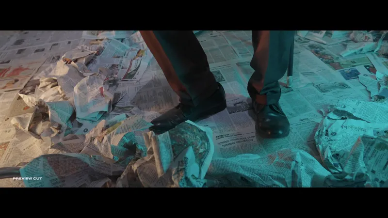VFX shot from Ki Hoilo: composited street environment